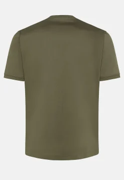Clearance T-Shirt Girocollo in Cotone Filo di Scozia / Uomo T-shirt