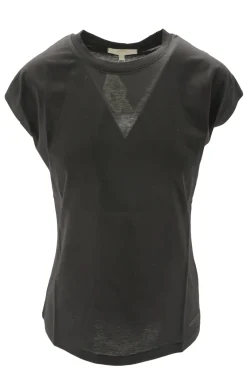 Hot T-Shirt Girocollo in Filo di Scozia / Donna T-shirt