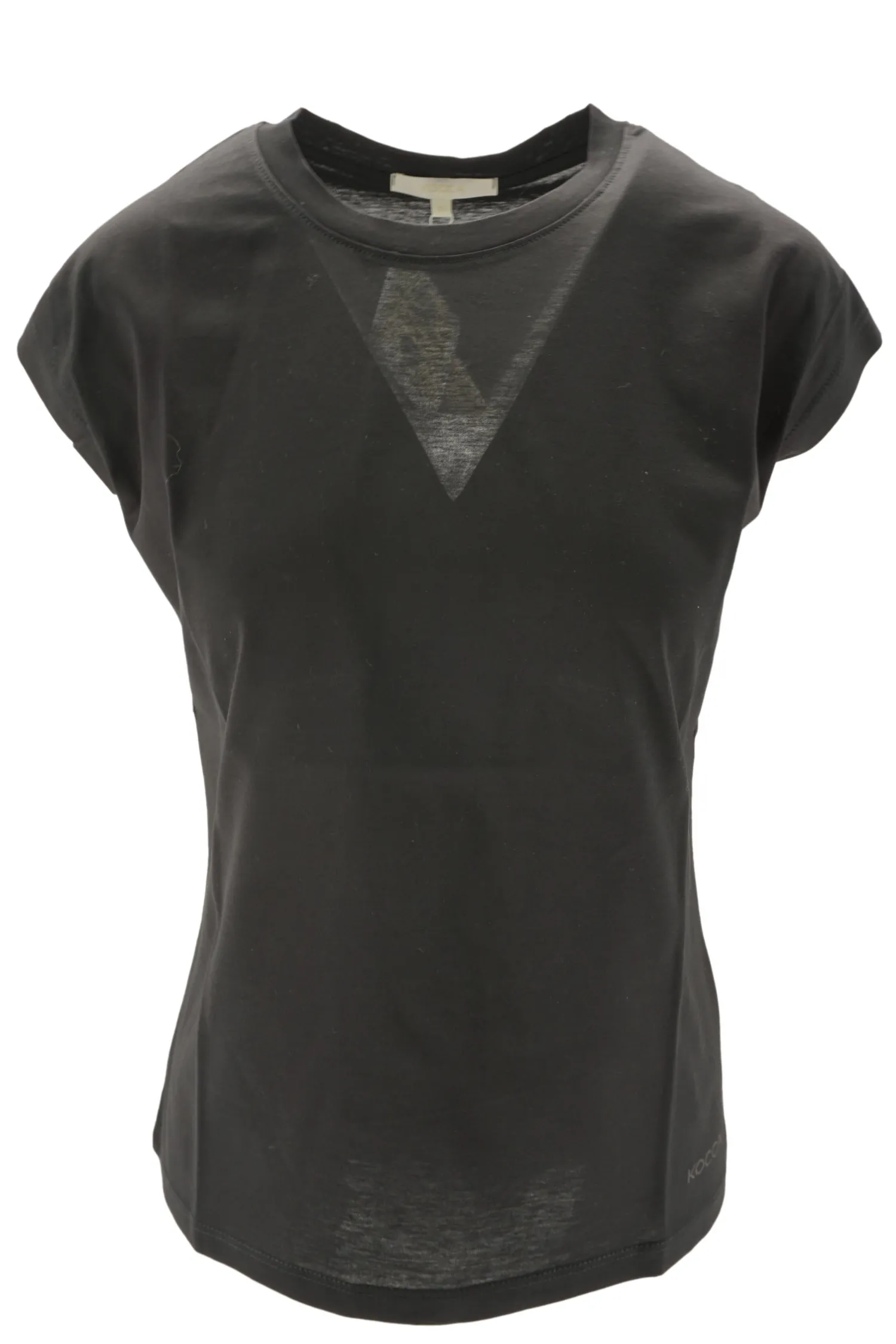 Hot T-Shirt Girocollo in Filo di Scozia / Donna T-shirt