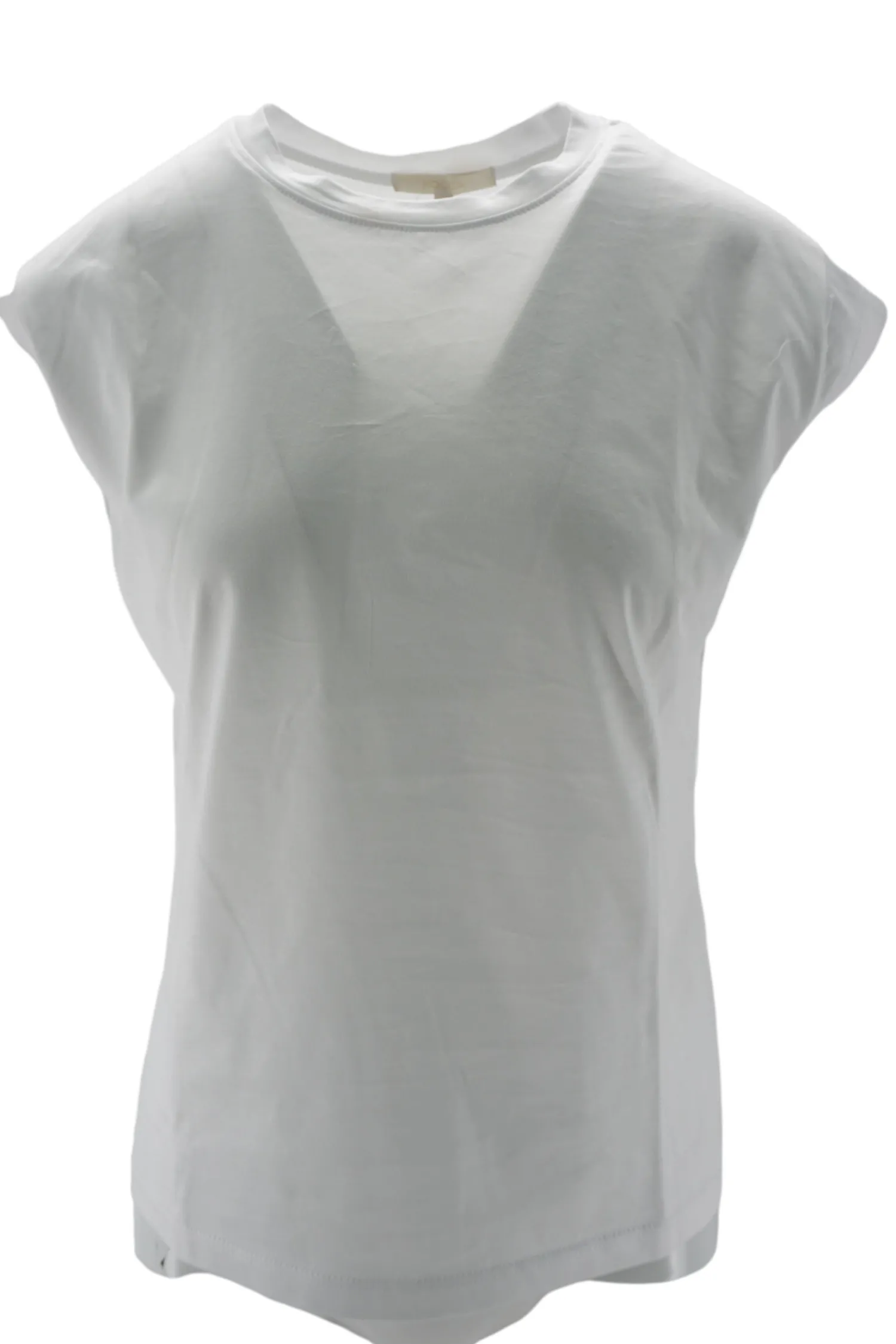 T-Shirt Girocollo in Filo di Scozia / Donna T-shirt