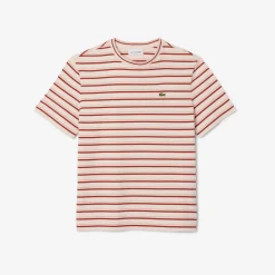 New T-Shirt in Cotone a Righe / Donna T-shirt