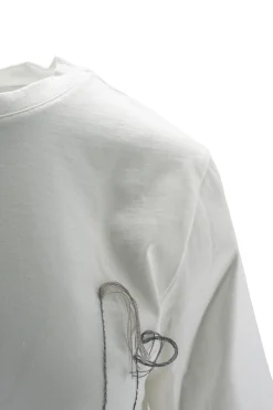 Hot T-Shirt in Cotone con Applicazione / Donna T-shirt