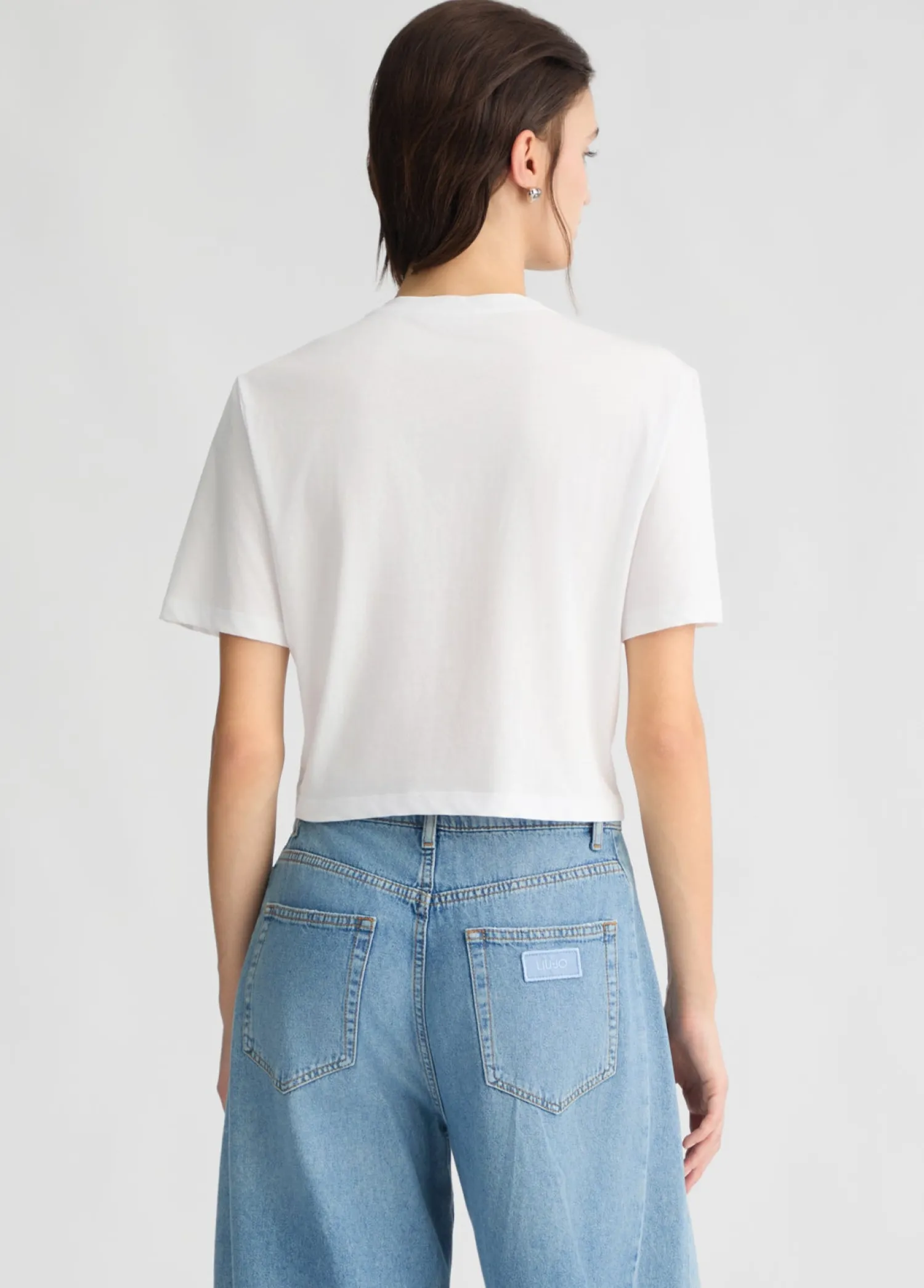 Hot T-Shirt in Cotone con Logo / Donna T-shirt