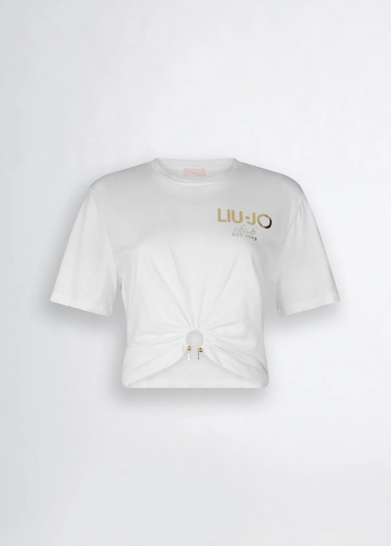 Hot T-Shirt in Cotone con Logo / Donna T-shirt