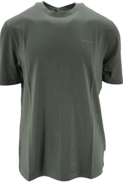 Hot T-Shirt in Cotone con Logo / Uomo T-shirt