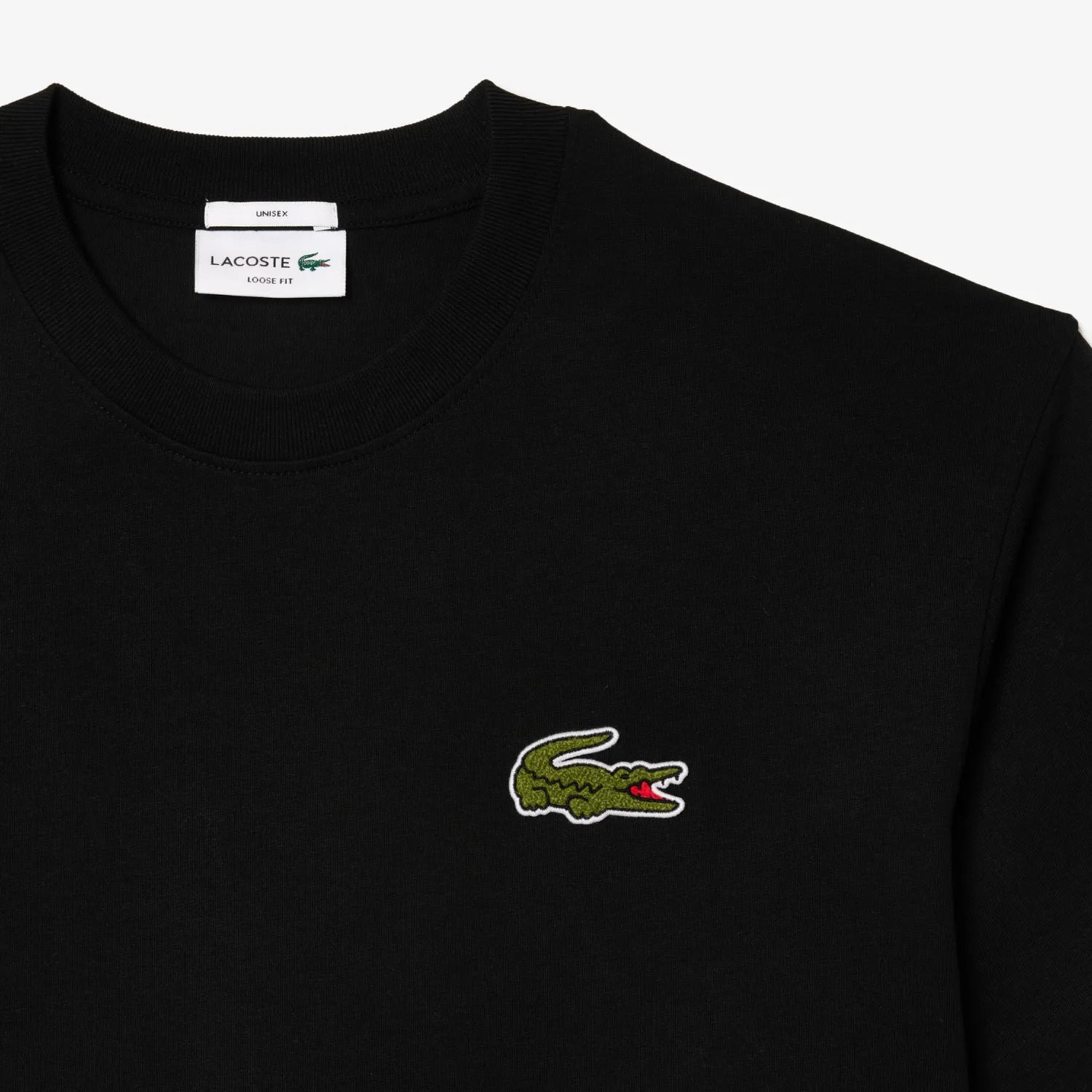 Online T-Shirt in Cotone con Logo Grande / Uomo T-shirt