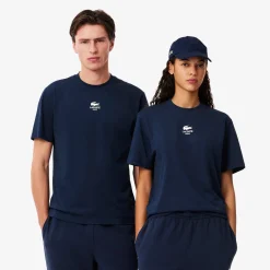 T-Shirt in Cotone con Logo Frontale / Donna T-shirt|T-shirt