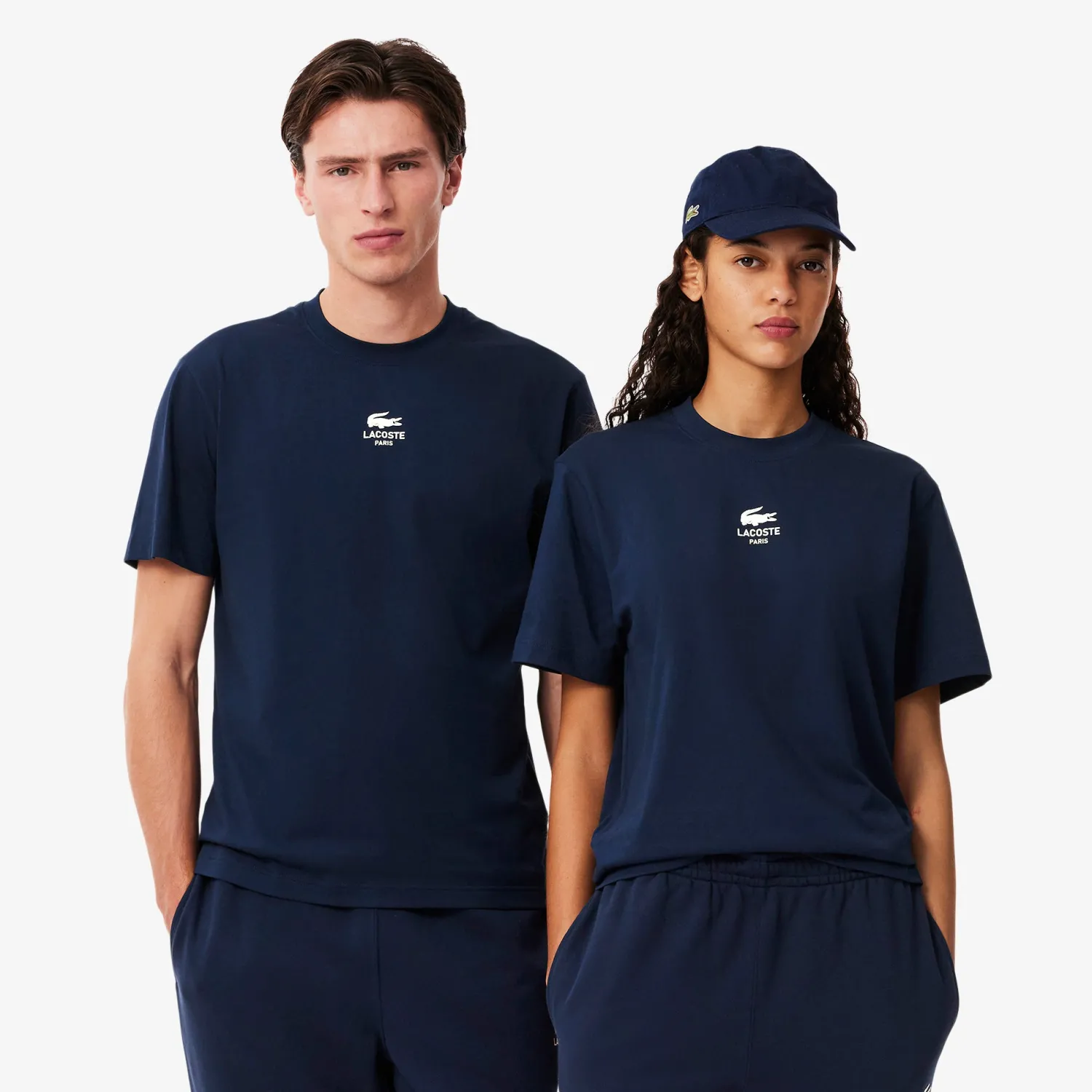 T-Shirt in Cotone con Logo Frontale / Donna T-shirt|T-shirt