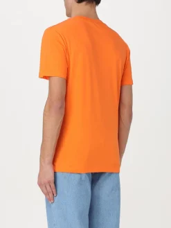 Hot T-Shirt in Cotone con Logo / Uomo T-shirt