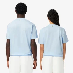 Hot T-Shirt in Cotone con Logo Frontale / Donna T-shirt|T-shirt
