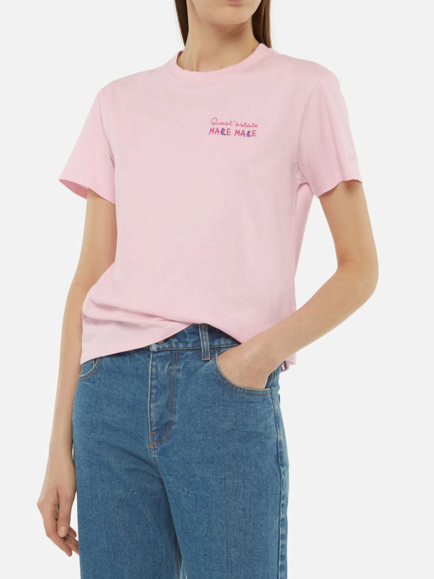 Best T-Shirt in Cotone con Ricamo / Donna T-shirt