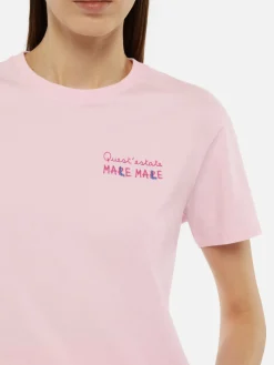 Best T-Shirt in Cotone con Ricamo / Donna T-shirt