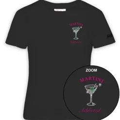 Discount T-Shirt in Cotone con Ricamo / Donna T-shirt