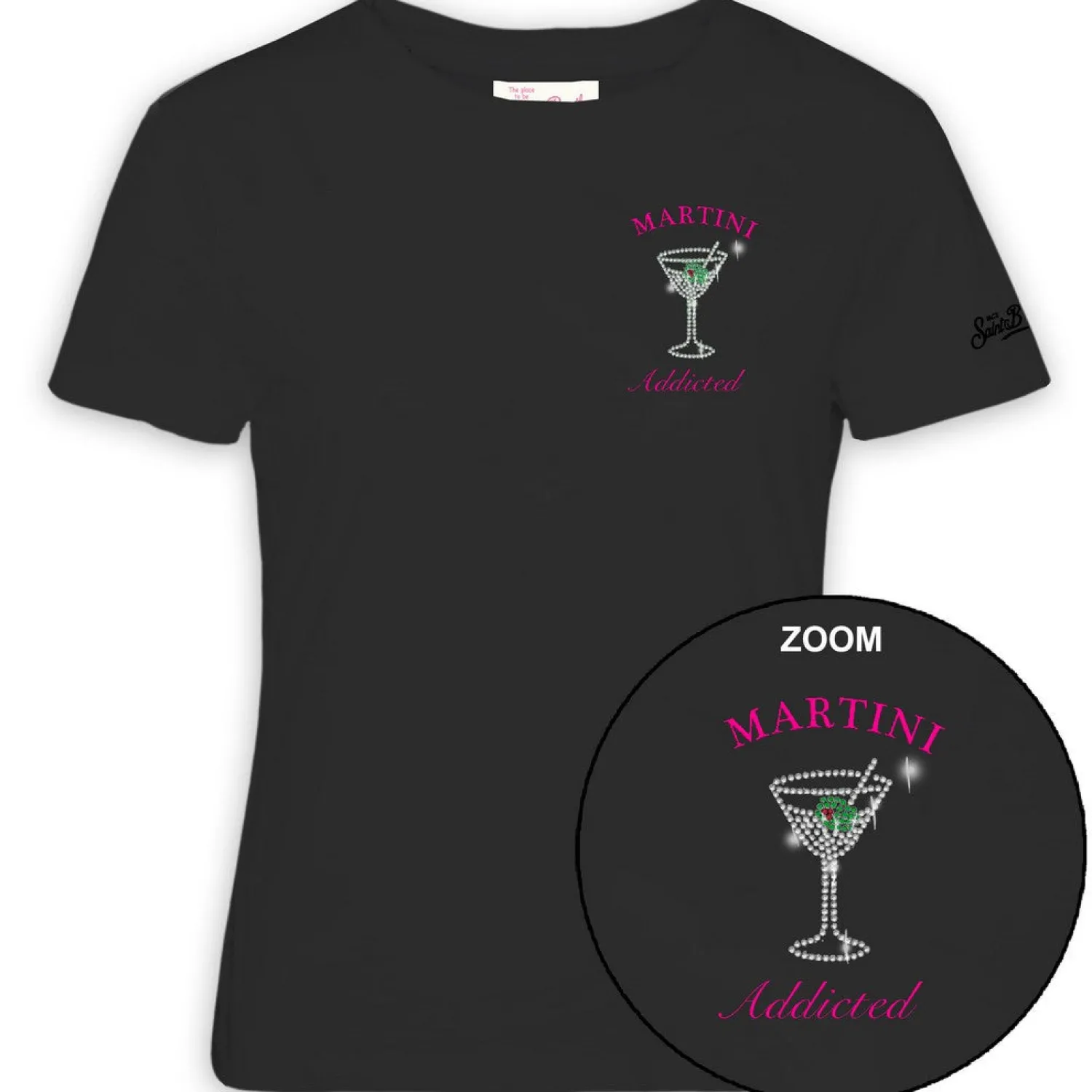 Discount T-Shirt in Cotone con Ricamo / Donna T-shirt