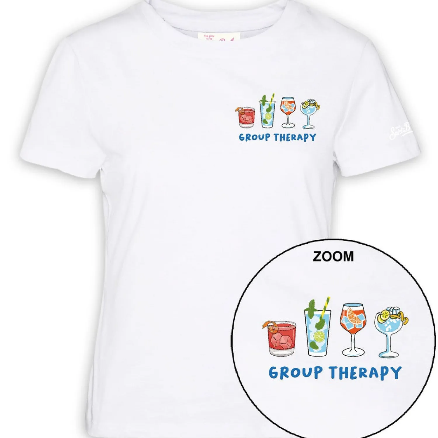 T-Shirt in Cotone con Ricamo / Donna T-shirt