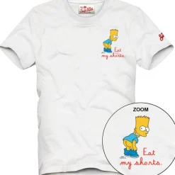 Clearance T-Shirt in Cotone con Ricamo / Uomo T-shirt