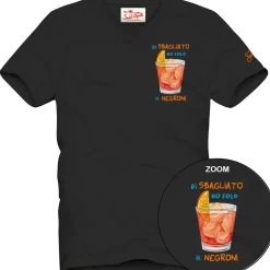 Discount T-Shirt in Cotone con Ricamo / Uomo T-shirt