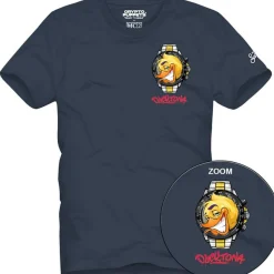 New T-Shirt in Cotone con Ricamo / Uomo T-shirt
