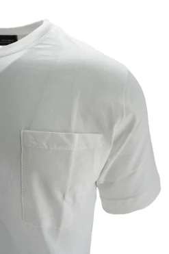 Online T-Shirt in Cotone con Taschino / Uomo Costumi Da Bagno