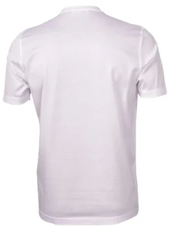 T-Shirt in Filo di Scozia / Bianco Uomo T-shirt