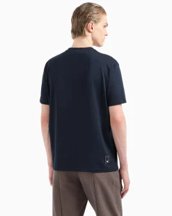 New T-Shirt in Jersey con Logo / Uomo T-shirt