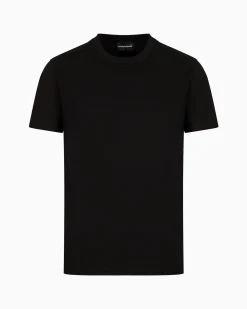 New T-Shirt in Jersey con Logo / Uomo T-shirt