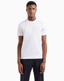 Clearance T-Shirt in Jersey con Logo / Uomo T-shirt