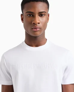 Clearance T-Shirt in Jersey con Logo / Uomo T-shirt