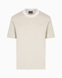 Best T-Shirt in Jersey con Profilo al Collo / Uomo T-shirt