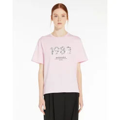 Hot T-Shirt in Jersey con Stampa / Donna T-shirt