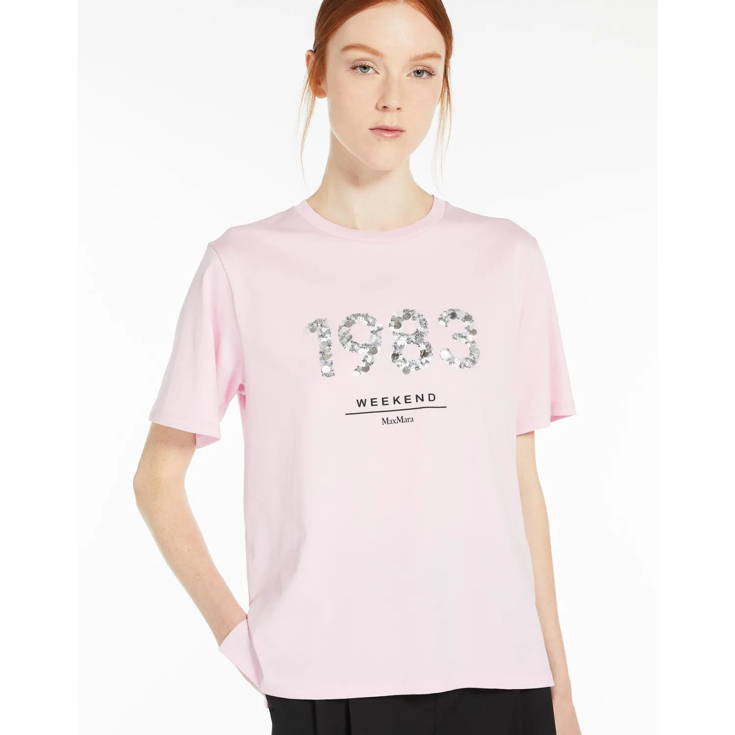 Hot T-Shirt in Jersey con Stampa / Donna T-shirt