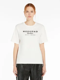 T-Shirt in Jersey con Stampa / Donna T-shirt