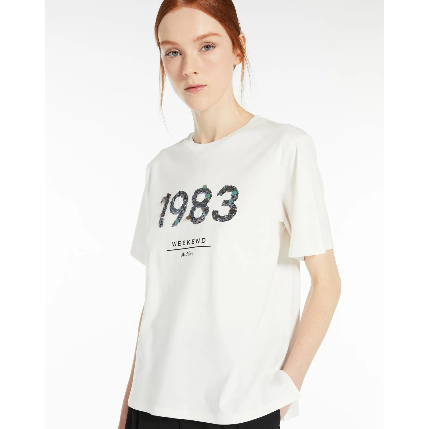 T-Shirt in Jersey con Stampa / Donna T-shirt