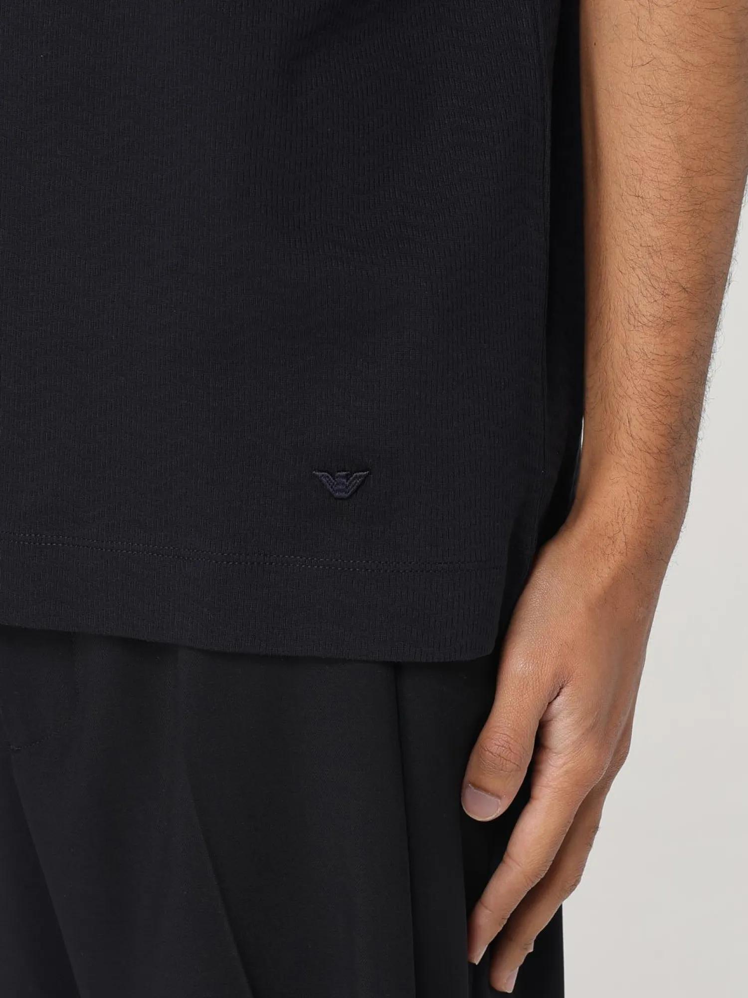 Outlet T-Shirt in Jersey Jacquard / Uomo T-shirt