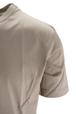 T-Shirt in Jersey Lucido di Cotone / Uomo T-shirt
