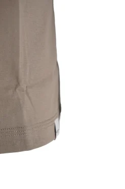 T-Shirt in Jersey Lucido di Cotone / Uomo T-shirt