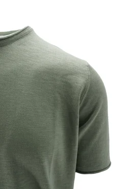 Hot T-Shirt in Lino e Cotone / Uomo T-shirt