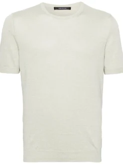 Clearance T-Shirt in Lino e Cotone / Uomo T-shirt