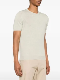 Clearance T-Shirt in Lino e Cotone / Uomo T-shirt