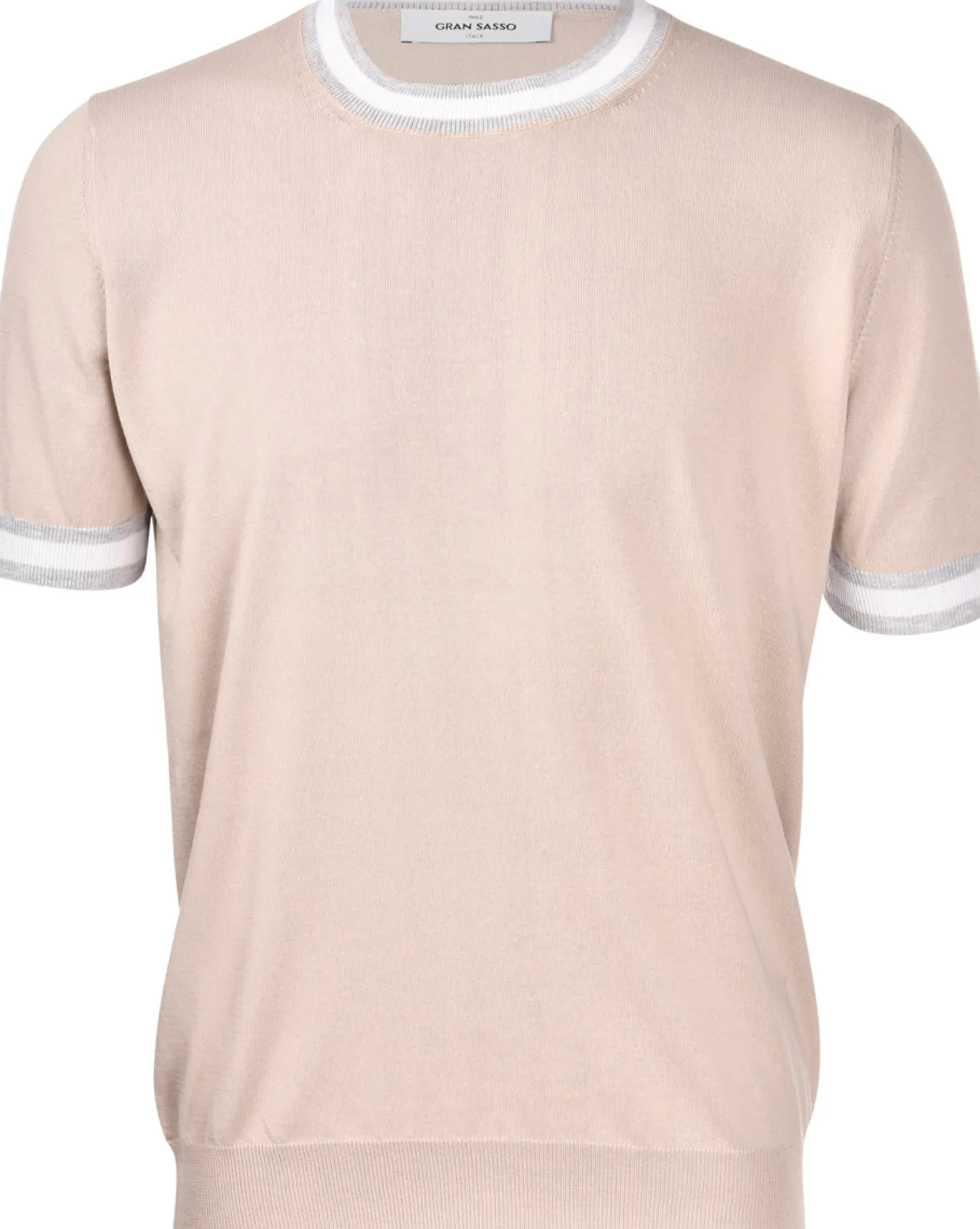 Discount T-Shirt in Maglia con Dettagli / Uomo T-shirt