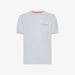 New T-Shirt in Piquet con Taschino / Uomo T-shirt