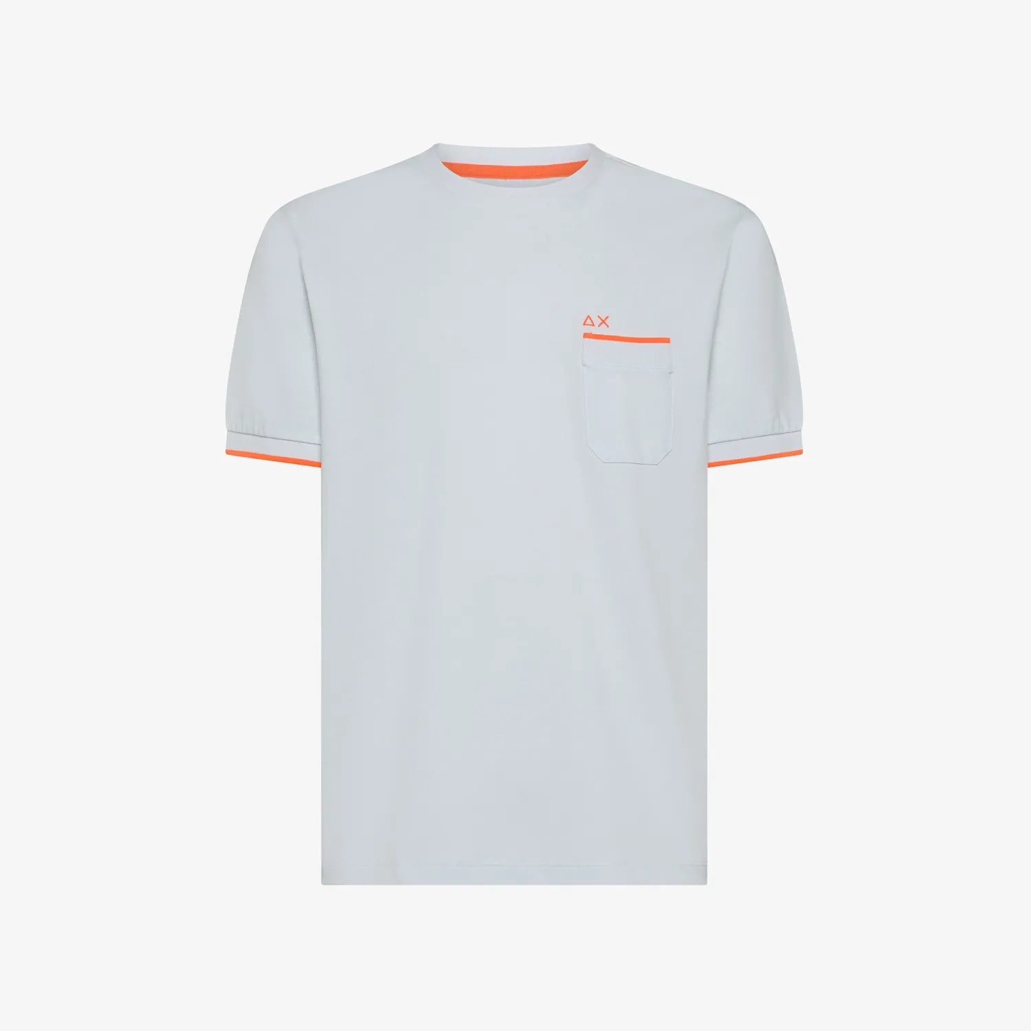 New T-Shirt in Piquet con Taschino / Uomo T-shirt