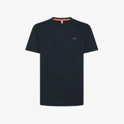 New T-Shirt in Piquet di Cotone / Uomo T-shirt