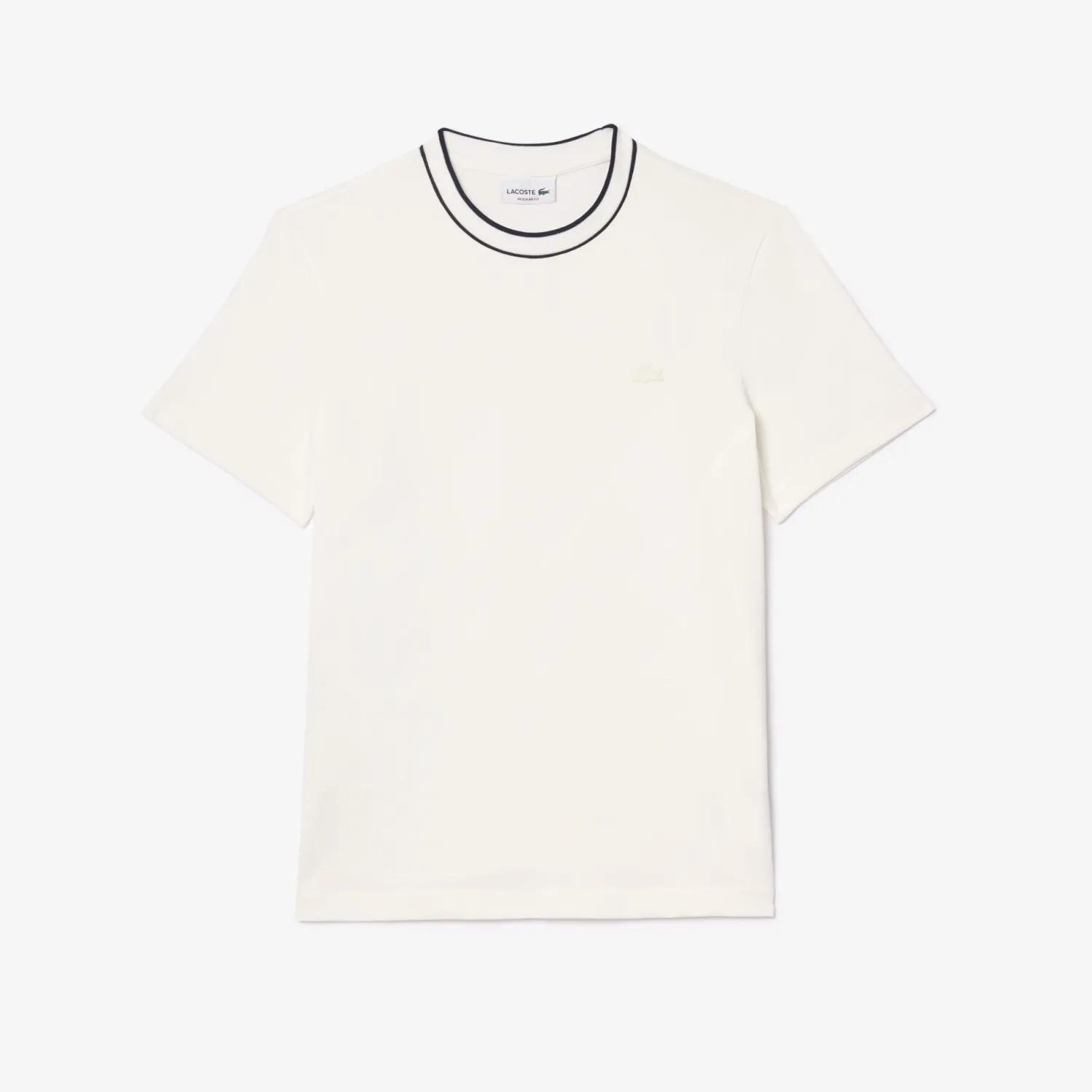 Discount T-Shirt in Piquet Elasticizzato con Contrasto / Uomo T-shirt