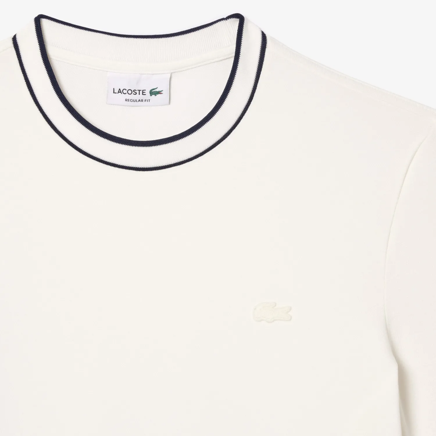 Discount T-Shirt in Piquet Elasticizzato con Contrasto / Uomo T-shirt