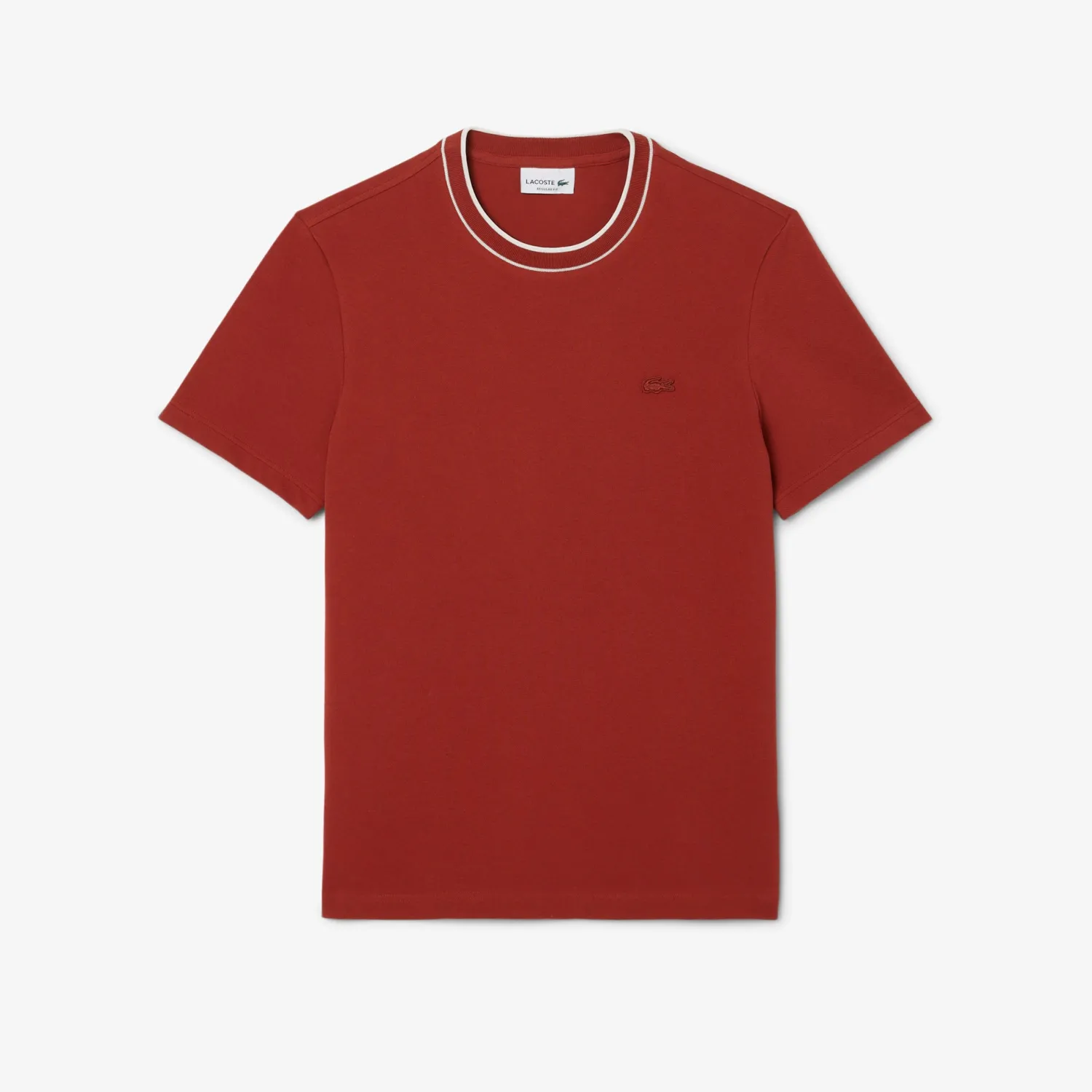 Discount T-Shirt in Piquet Elasticizzato con Contrasto / Uomo T-shirt