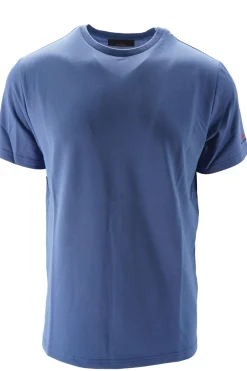 Hot T-Shirt in Piquet Stretch Zole 02 / Bluette Uomo Polo