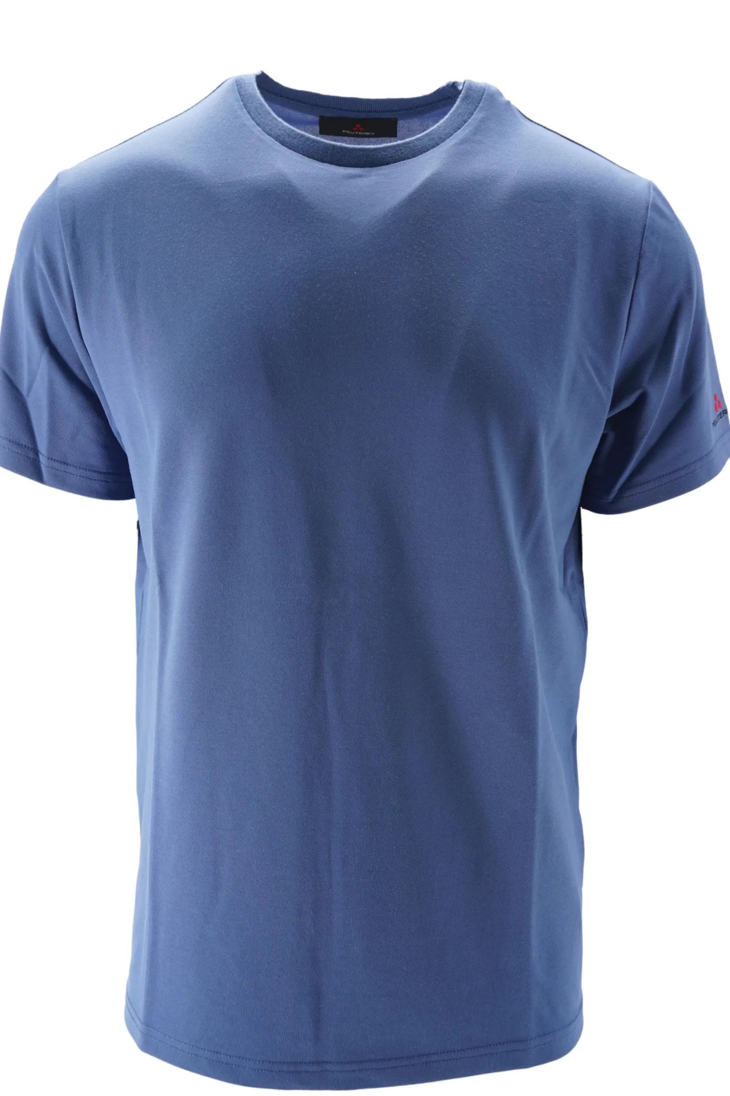 Hot T-Shirt in Piquet Stretch Zole 02 / Bluette Uomo Polo