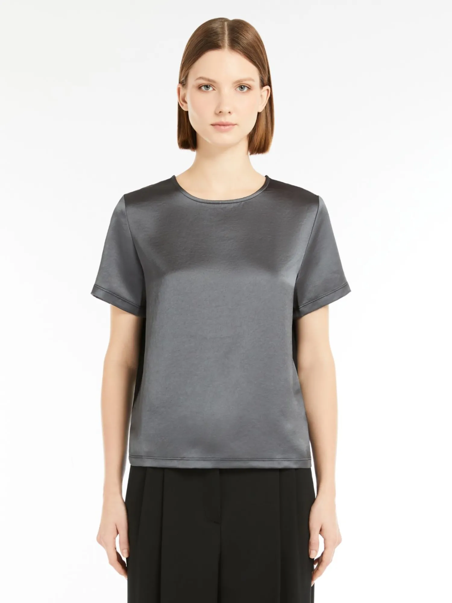 T-Shirt in Raso e Jersey / Donna T-shirt
