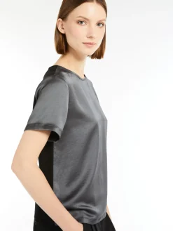 T-Shirt in Raso e Jersey / Donna T-shirt